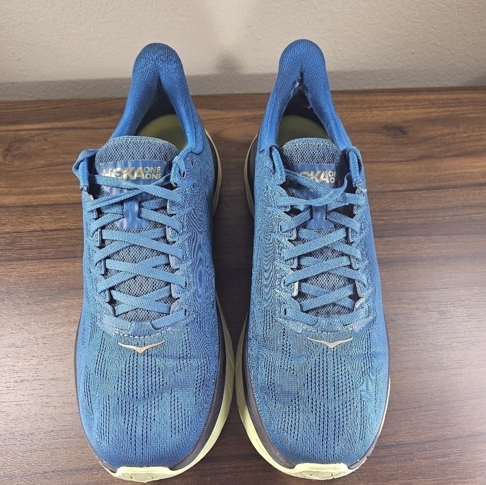 Hoka One One Mach 4 Running Shoes Men's Size 11.5 Dit have a little tear inside - Picture 2 of 9
